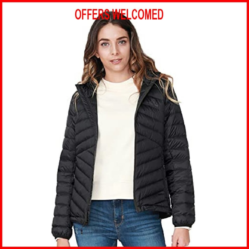 Lightweight Packable Down Puffer Jacket Hooded In… - image 7